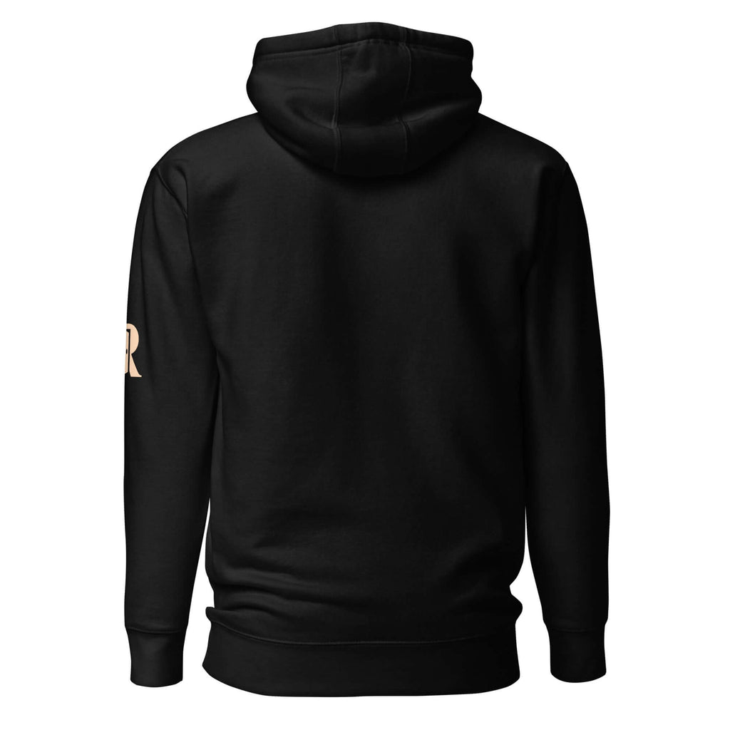 Discipline Becomes Identity Hoodie  Product mockup